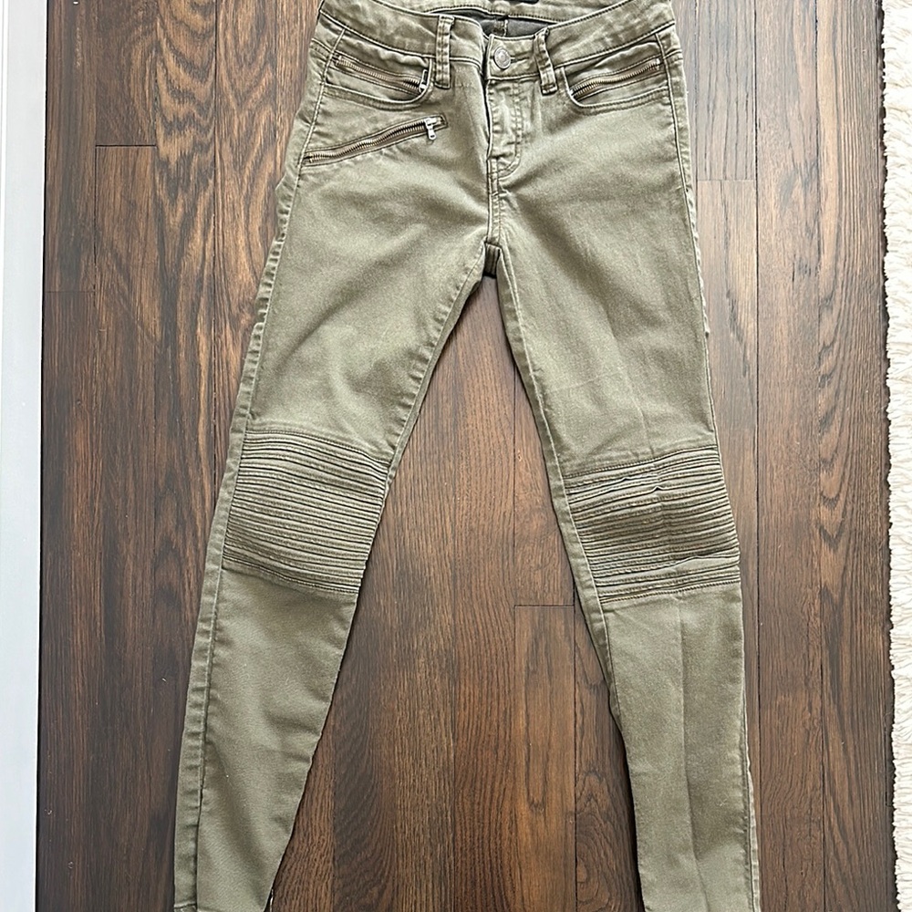 Olive Skinny Jeans